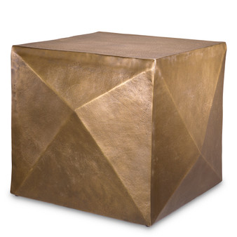 Side Table Maratea Antique Brass Finish