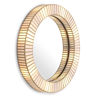Mirror Monari Antique Brass Finish