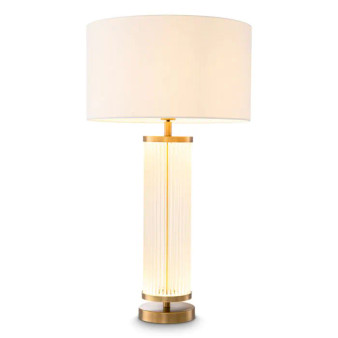 Table Lamp Thibaud Antique Brass Finish