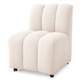 Dining Chair Kelly Bouclé Cream