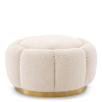 Ottoman Inger Bouclé Cream