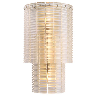 Wall Lamp Imperial Brushed Brass/Clear Glass