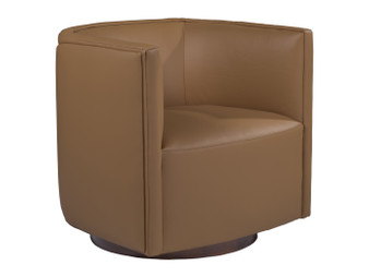 Ingrid Leather Swivel Chair