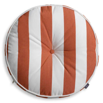 Outdoor Cushion Florent Round Orange Rust