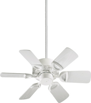 30" 6 Blade Estate Patio - White