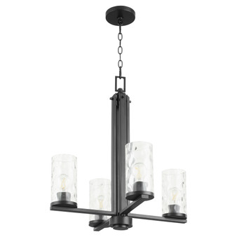 Steinway 4 Light Chandelier - Black