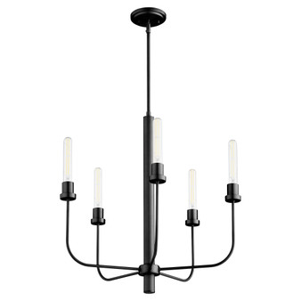Sheridan 5 Light Chandelier - Black