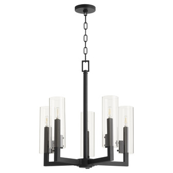 Hin 5 Light Chandelier - Black