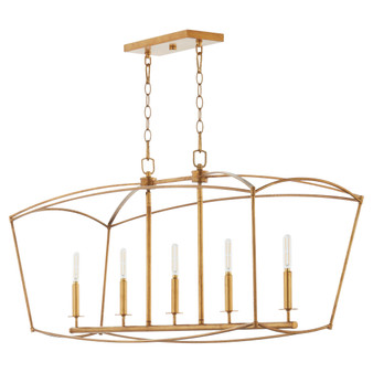 Mantle 5 Light Linear - Gold