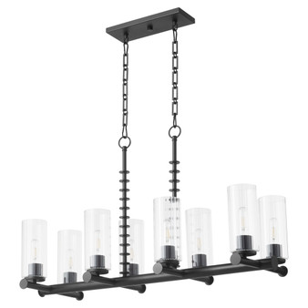 Juniper 8 Light Linear - Black