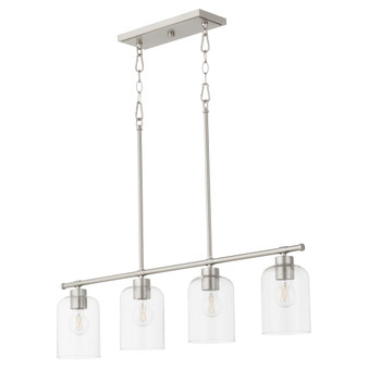 Tribute 4 Light Linear - Nickel