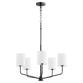 Harmony 5 Light Chandelier - Black