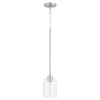 Tribute 1 Light Pendant - Nickel