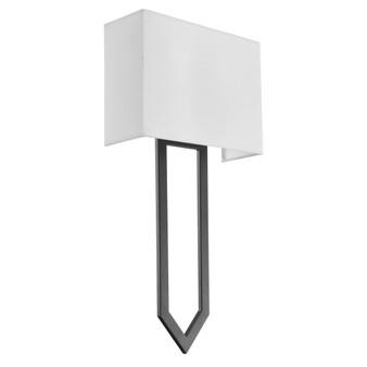 Bolivar 2 Light Sconce - Black
