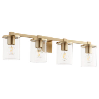 Bolton 4 Light Vanity - Brass