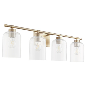 Tribute 4 Light Vanity - Brass