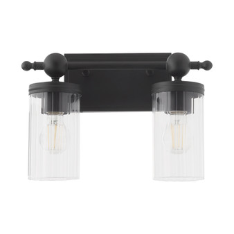 Lee Blvd 2 Light Vanity - Black