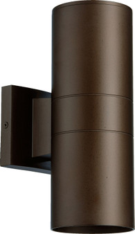 Cylinder 2 Light 4" Lantern - Bronze