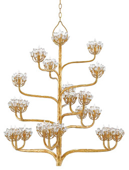 Agavé Americana Gold Chandelier