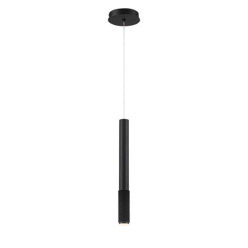 Davenport 1 Light Black 2" Round Pendant