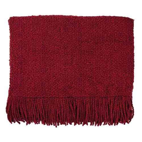 Campbell Scarlet Throw 40x70