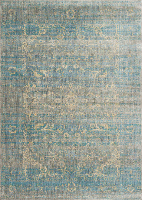 Anastasia - Light Blue / Mist - 2'-7" X 4'