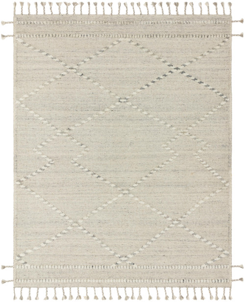 Iman - Ivory / Light Grey - 2'-0" X 3'-0"