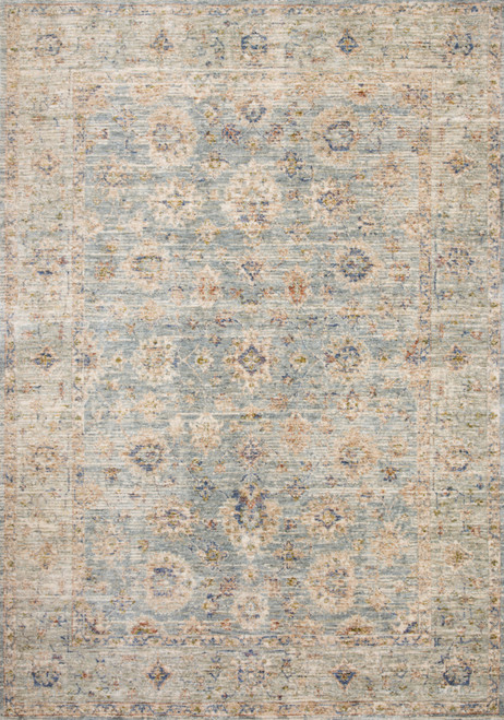 Revere - Light Blue / Multi - 2' X 3'-2"