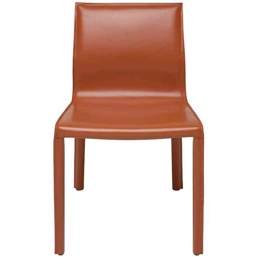 Colter Dining Chair Ochre Leather