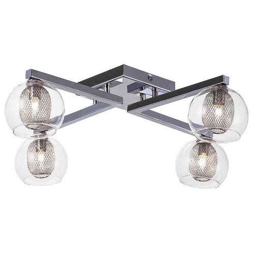 Estelle 4 Ceiling Lighting Clear