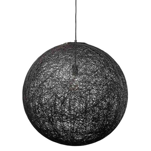 String 24 Pendant Lighting Black