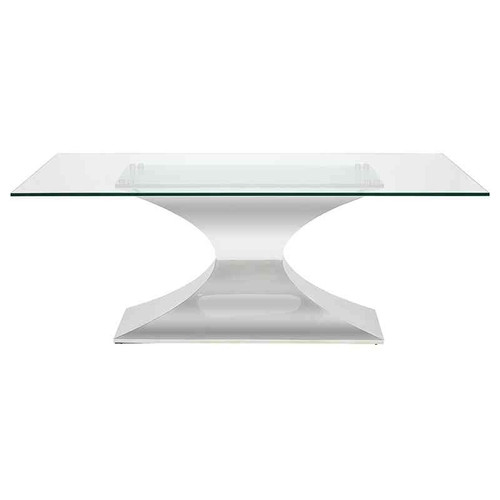 Praetorian Dining Table Silver 78"