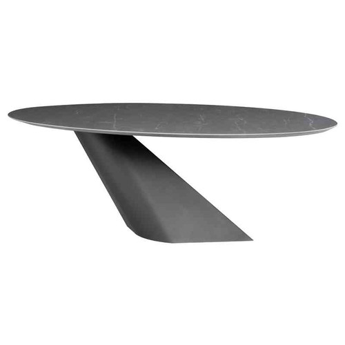 Oblo Dining Table Grey 93"