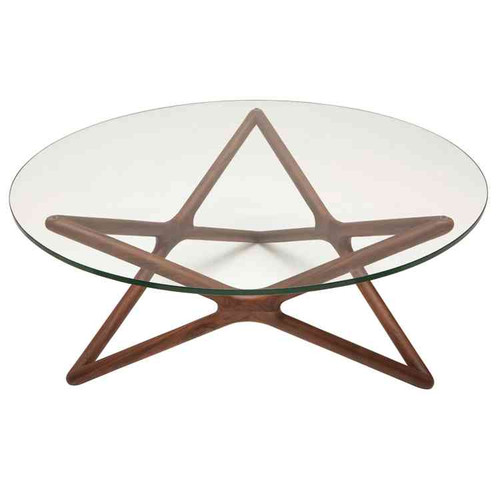 Star Coffee Table Walnut