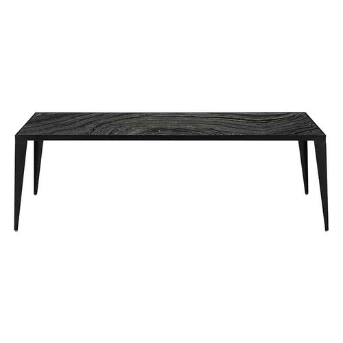 Mink Coffee Table Black Wood Vein/Black