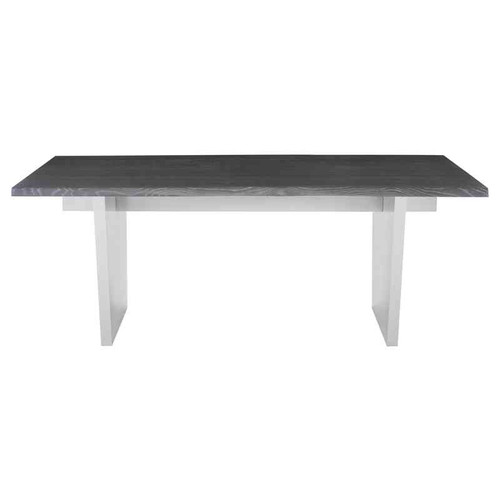 Aiden Dining Table Oxidized Grey 96"