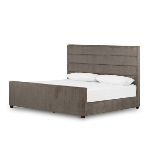 Daphne Bed-Sage Worn Velvet-Queen