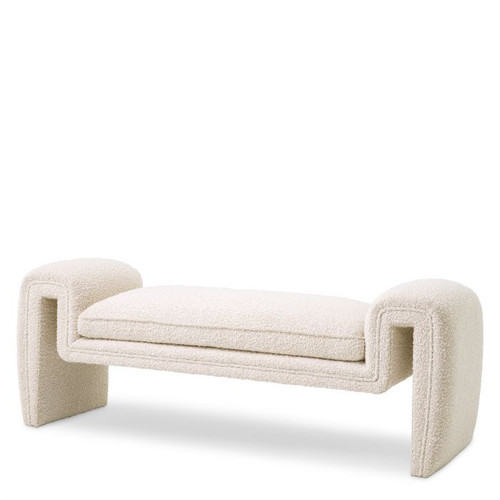 Bench Tondo S bouclé cream