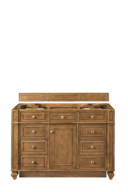 Bristol 48" Single Vanity, Saddle Brown