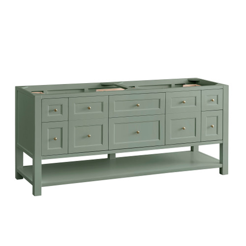 Breckenridge 72" Double Vanity, Smokey Celadon