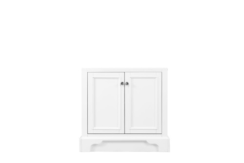 De Soto 30" Hutch Base (for Double Tower Hutch), Bright White