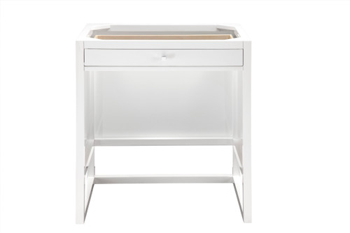 Athens 30" Countertop Unit (Makeup Counter), Glossy White