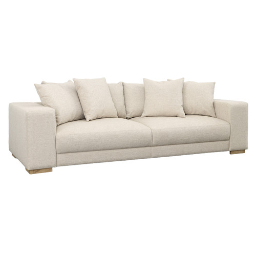 Carlow Linen Modern Wide Track Arms, Sofa