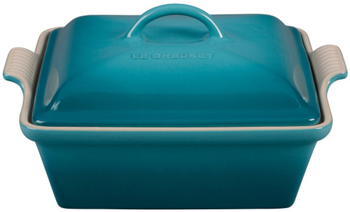 Le Creuset Heritage 2.5 Qt. Caribbean Square Casserole