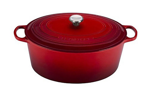 Le Creuset 15.5 Qt. Cerise Oval Dutch Oven