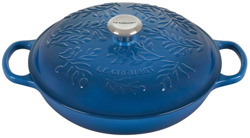 Le Creuset Olive Branch Collection 3.5 Qt. Marseille Braiser