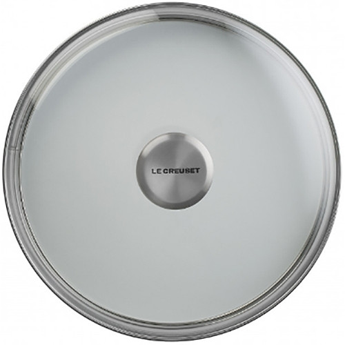 Le Creuset 12" Glass Lid With Stainless Steel Knob