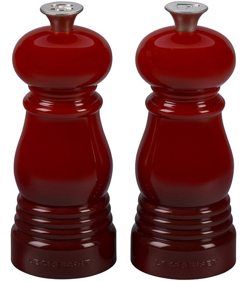 Le Creuset Cerise Petite Salt And Pepper Mill Set