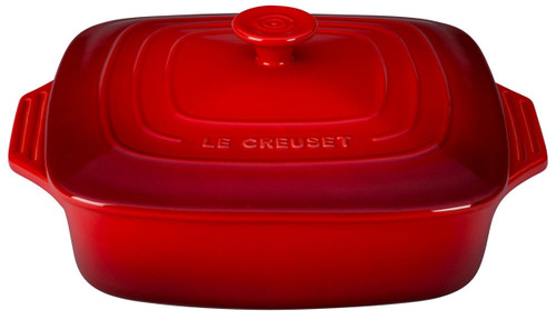 Le Creuset 2.75 Qt. Cerise Covered Square Casserole