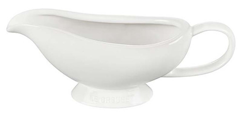 Le Creuset Heritage 16 Oz. White Gravy Boat